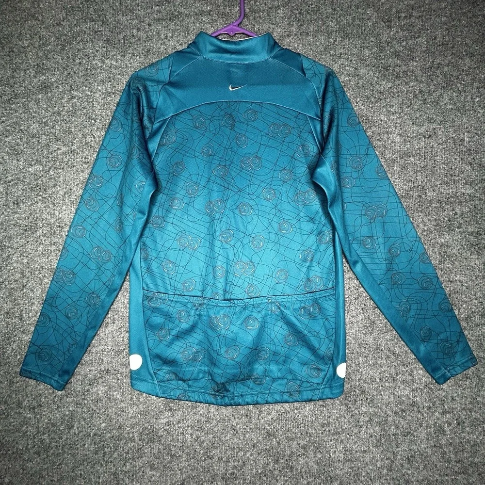 Nike Fit Dry‎ Y2k Cycling Shirt Womens Size Large Performance